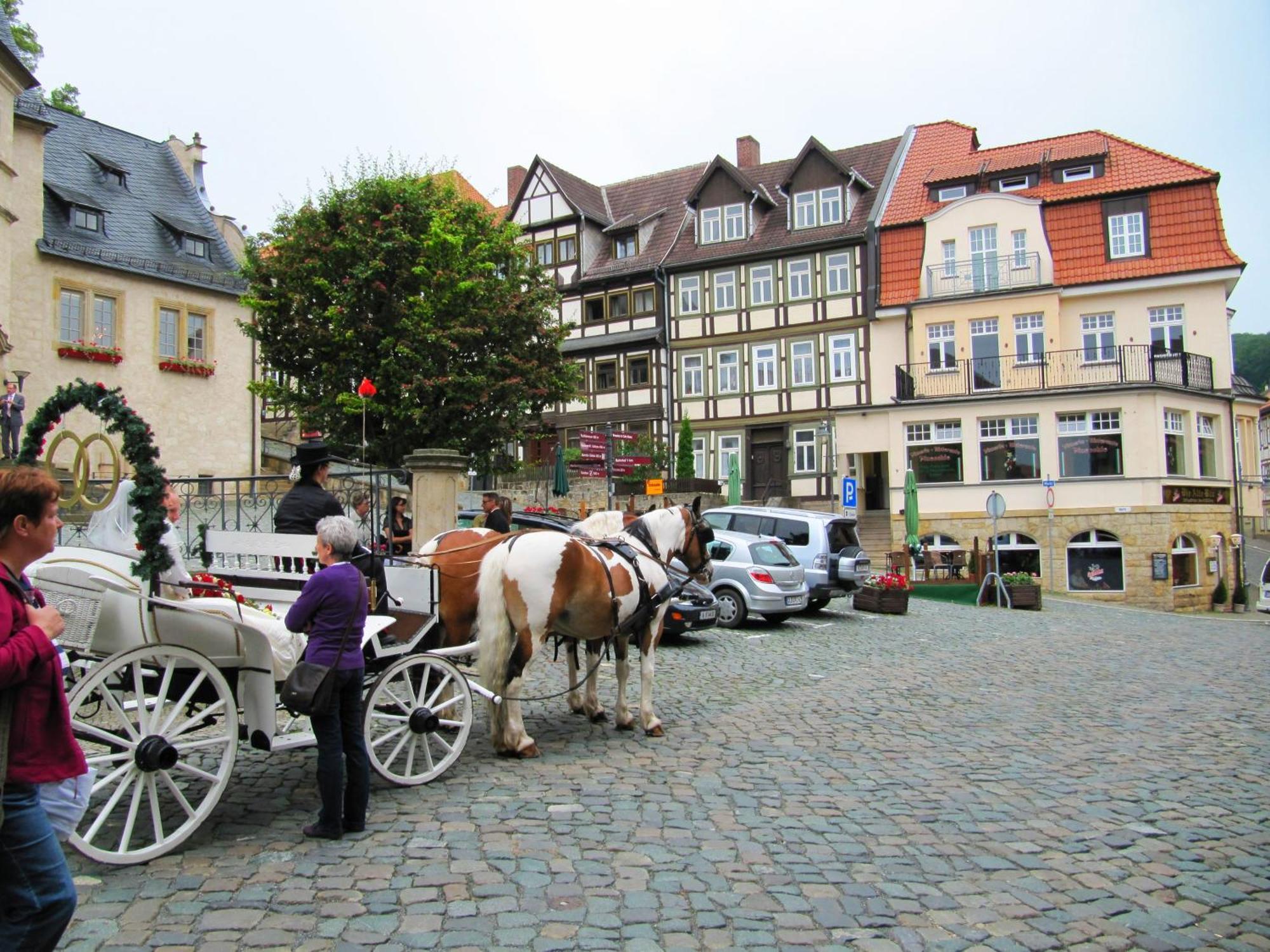 Grosse Wohnung Mit Terrasse Im Altstadtzentrum - Ferienwohnung Chiplakoff Blankenburg  Exterior foto