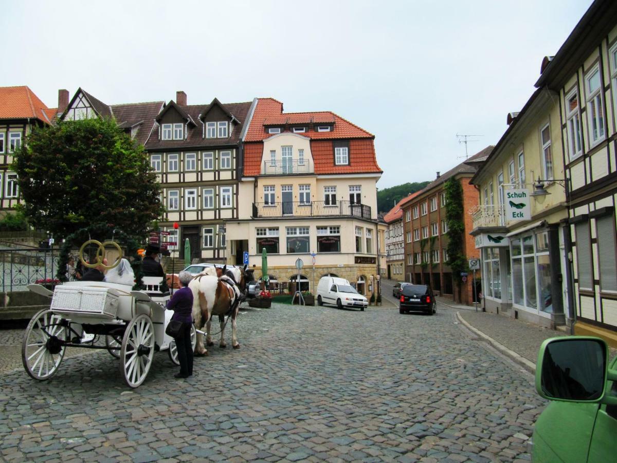 Grosse Wohnung Mit Terrasse Im Altstadtzentrum - Ferienwohnung Chiplakoff Blankenburg  Exterior foto